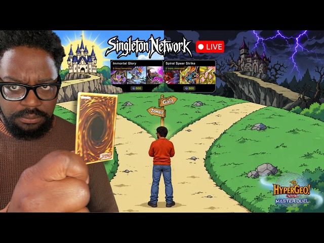 Building Zombies or Gaia Singleton Style in Yu-Gi-Oh Master Duel