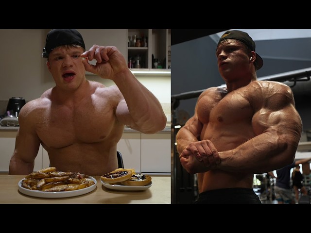 FULL DAY OF EATING as a 300lbs Bodybuilder (6000+ Calories)