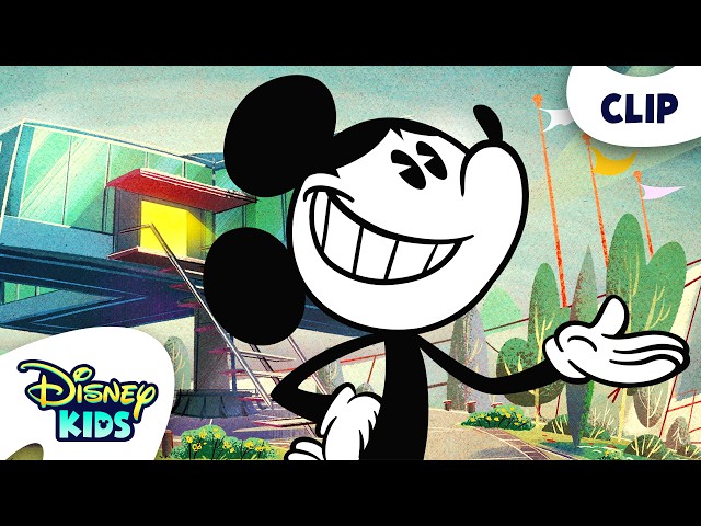 Mickey Visits A Futuristic House 🤖🏡 | The Wonderful World of Mickey Mouse | @disneykids