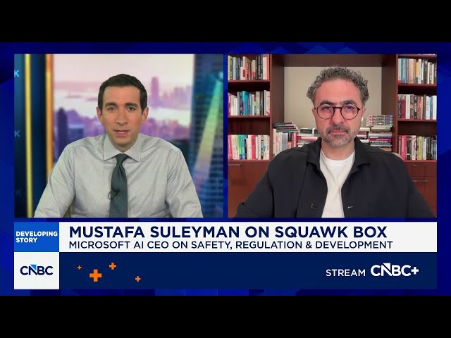 Microsoft AI CEO Mustafa Suleyman on AI: We should not create something that we can't control