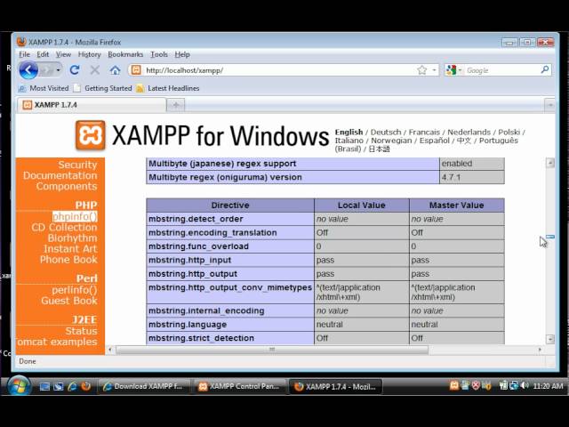 Installing XAMPP On Windows and Writing your first PHP Program
