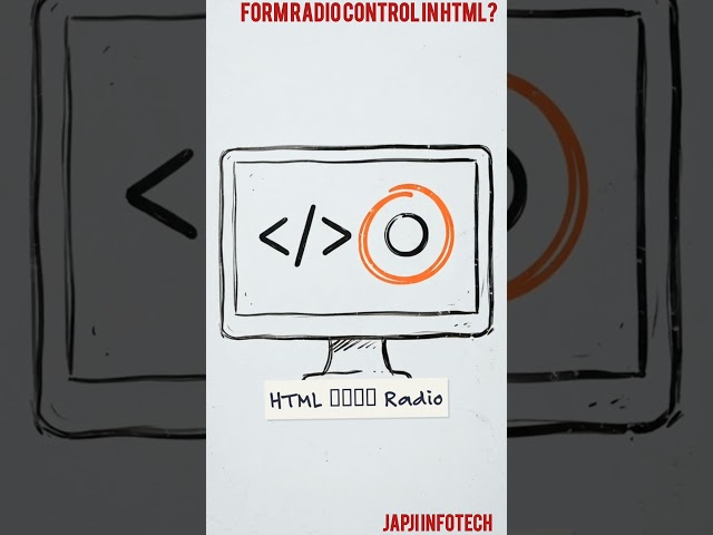 What is Radio Button Control in HTML Form? | Radio Button Explained with Examples | HTML Forms