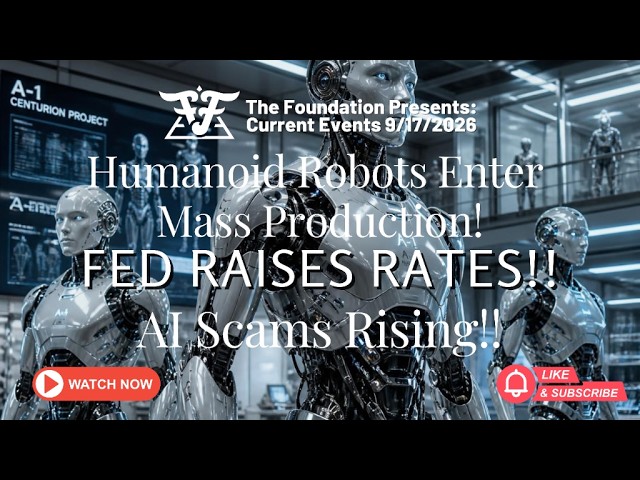 Humanoid Robots Enter Mass Production! Fed Raises Interest Rates! Ai Scams Rising!