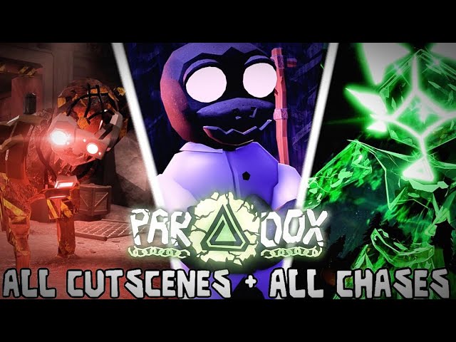 DOORS - Paradox | ALL CUTSCENES + CHASE SCENES | + MY OWN CODE