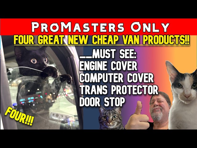 SEE Four New and FABULOUS Little Van Upgrade Products INCLUDING 62TE Shifter Shaft Water Shield!!!