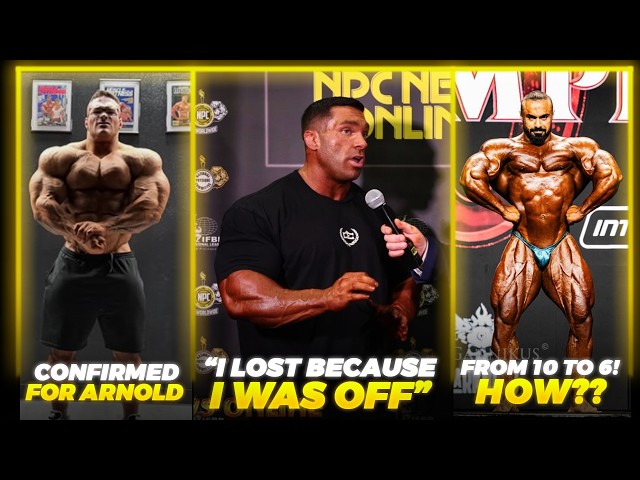 Derek Lunsford's First Olympia Statement + Nick Walker Confirmed for Arnold + How Behrouz Came Back