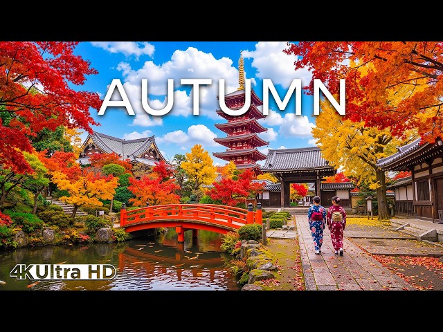 Autumn 2026 in 4K 🍁 Fall Foliage – Colorful Forests, Scenic Mountains & Tranquil Landscapes