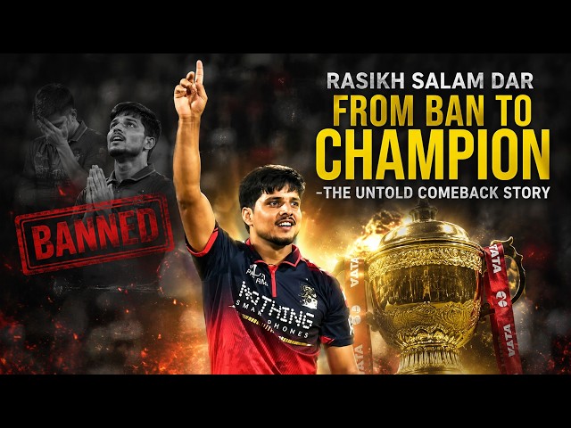 From Ban to Champion | Rasikh Salam Dar | The Untold Comeback Story
