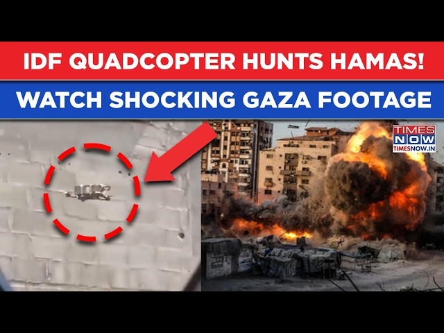 IDF Hunts Hamas Terrorists: Israeli Quadcopter Watches Gaza Homes, Windows, Shocking Footage Emerges
