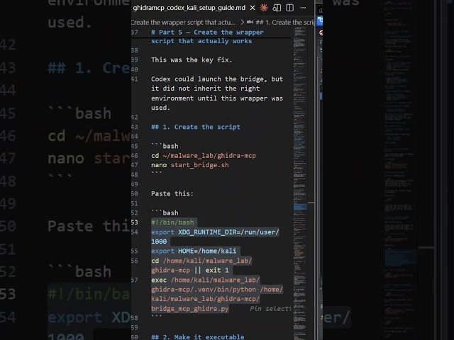 Codex + Ghidra = Automated Reverse Engineering #kali