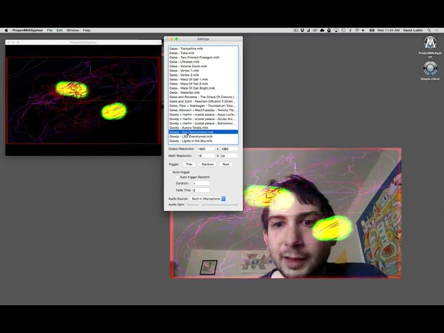 ProjectMilkSyphon and VDMX