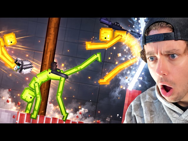 Reacting To Pumpkin vs Melon in People Playground