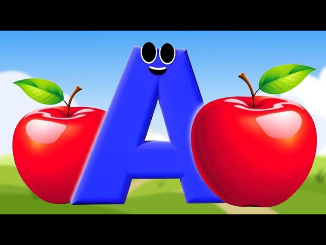 Toddlers Learning Song | English Alphabet | A for Apple b for ball c for cat | Phonics Song #abcd