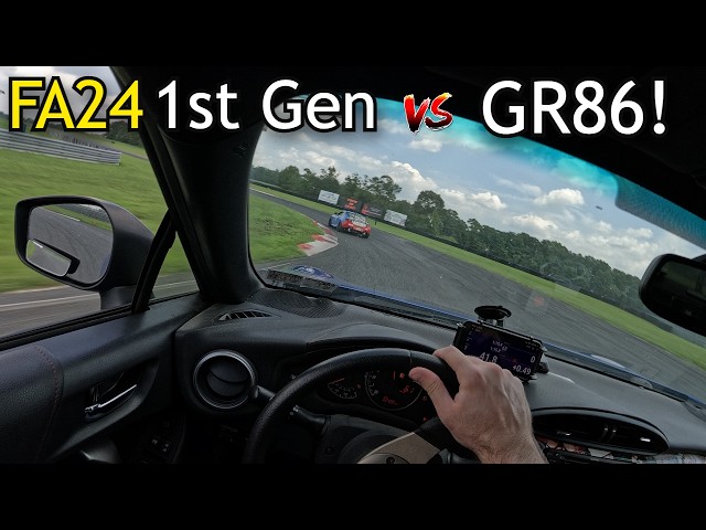 FA24 Swap Shakedown! (plus track battle with GR86 on the same tire)