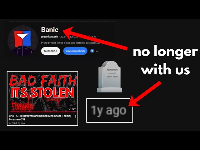 I think forsaken composer Banic is dead