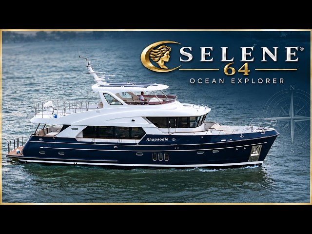 Selene 64 Ocean Explorer | This 64ft Yacht Is Basically a Mini Ship!