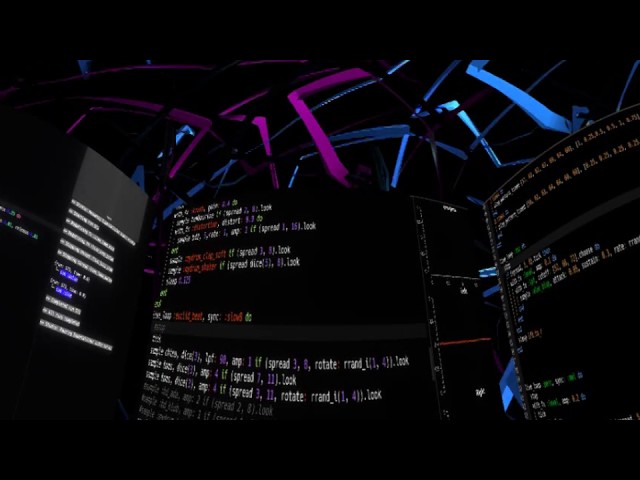 SVDK, DENK & W.STONE - 360° Sonic-Pi Session