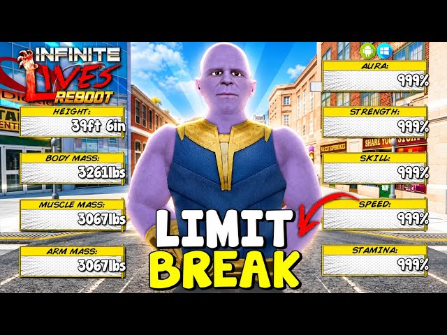 Infinite Lives: Reboot — LIMIT BREAK & GIANT MODE! 🔥 | Mobile & PC