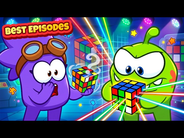 Om Nom vs Rubik's Cube! 🧩💥 Season 24 Best Episodes | Om Nom Stories