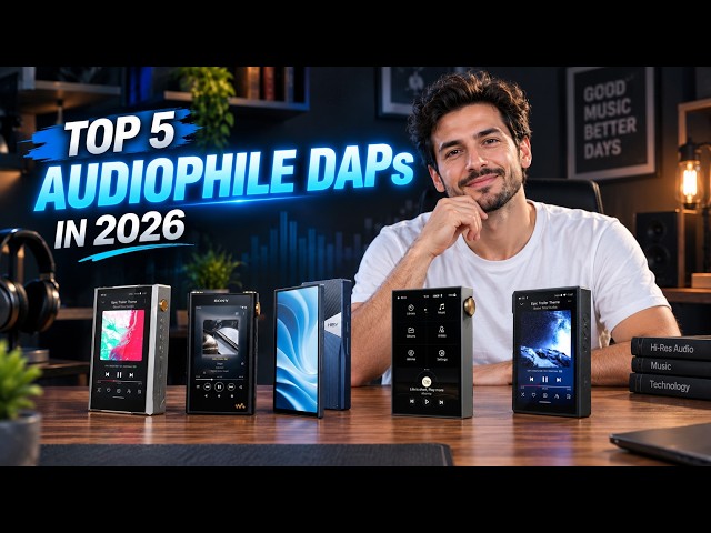Top 5 Best Audiophile DAPs in 2026 for Pure High Resolution Sound