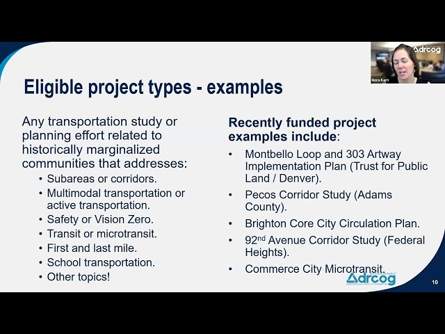 Community and Innovative Planning Set-Asides informational webinar | October 1, 2026
