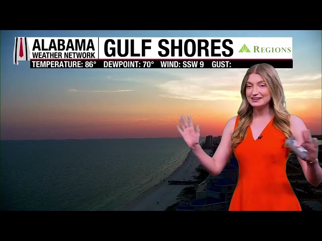 Storms South; Cold Front Early Week: Alabama Forecast for Sunday Evening September 20, 2026