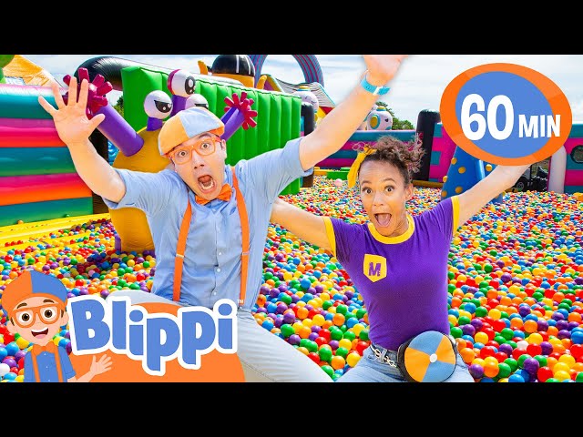 Blippi's Biggest Ball Pit Challenge! 🔵🔴🎈 | Blippi's 10 Year | Fun & Educational Videos for Kids