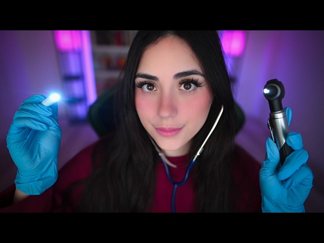 ASMR Realistic Doctor Checkup (Eye & Ear Exam) 🩺