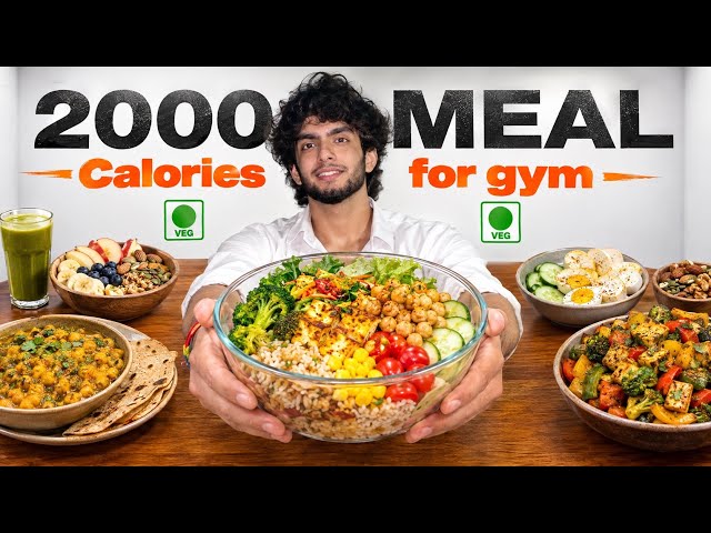 BEST Full Day MEAL to Build Muscle🔥- What I eat in a day to build muscle | bodybuilding Diet