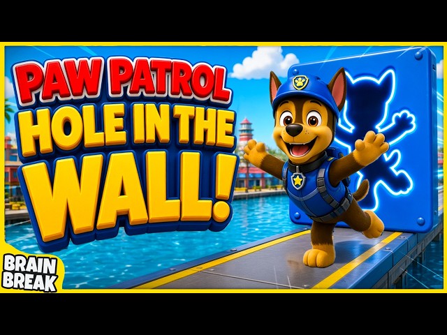 PAW Patrol Human Tetris | PAW Patrol Brain Break | Immersive Interactive Warm Up | Go Noodle