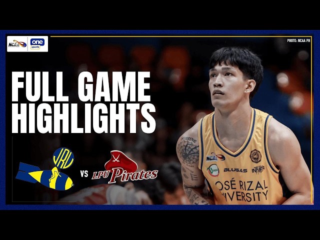 JRU vs LPU | FULL GAME HIGHLIGHTS | NCAA SEASON 102 MEN'S BASKETBALL | SEP 29, 2026
