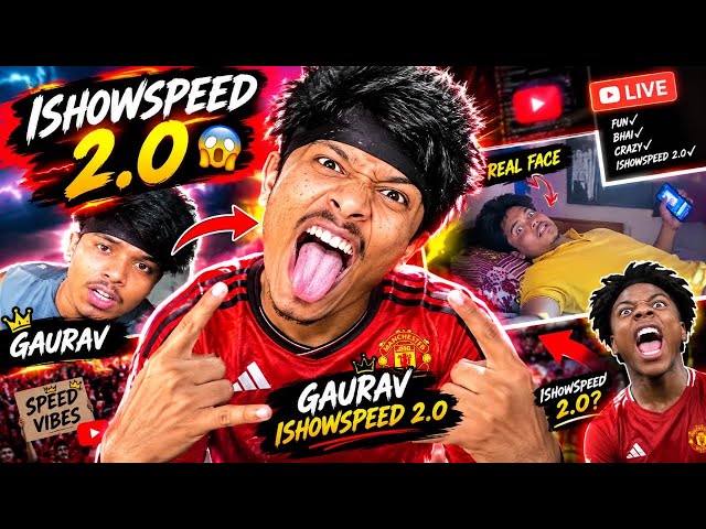 Gaurav Ko @IShowSpeed  2.0 Ban ha 😱