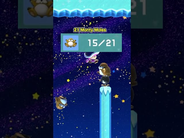 RIP to 21 Monty Moles😭 #supermariomaker2 #mariomaker2