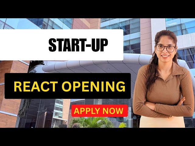 React.js Developer Hiring 2025 🚀 | Frontend Developer Job | Apply Now