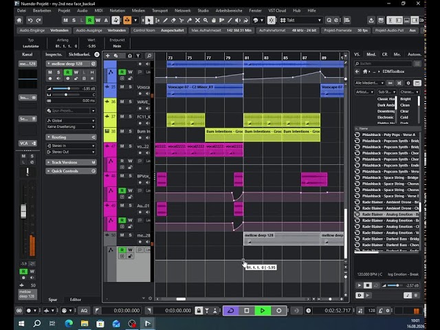 Making Comercial House Track for TIMBALAND COMPETITION - 3 Dayz left [NUENDO]