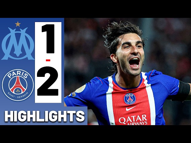 Olympique vs PSG 1-2 • Ferran Torres & Marquinhos Goals - Highlights Ligue 1 26/27