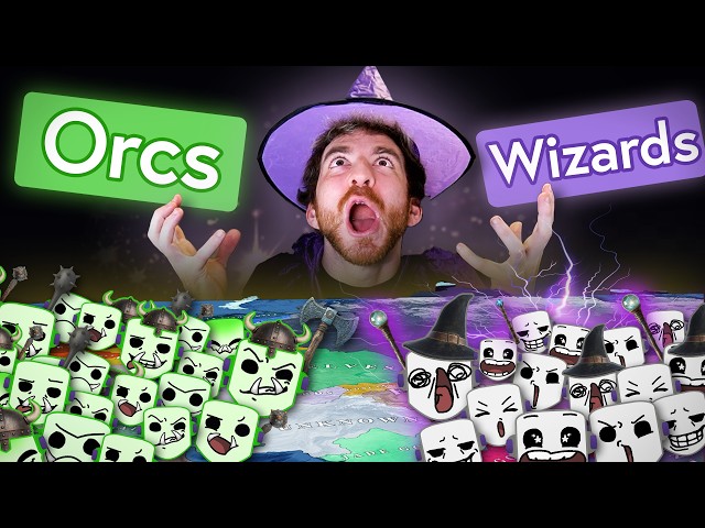 The Great Twitch Battle of Wizards vs Elves vs Orcs