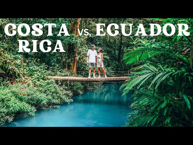 ECUADOR vs COSTA RICA! Which one is better?