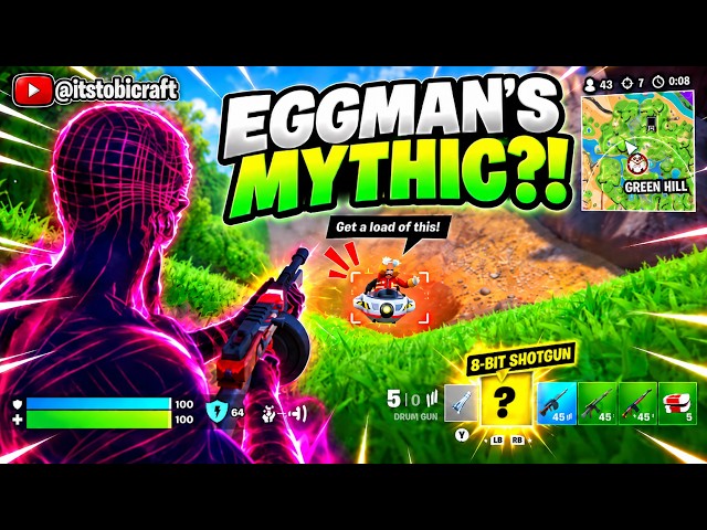 I Tried Eggman’s Mythic 8-Bit Shotgun… Is It Actually Good?! 👀