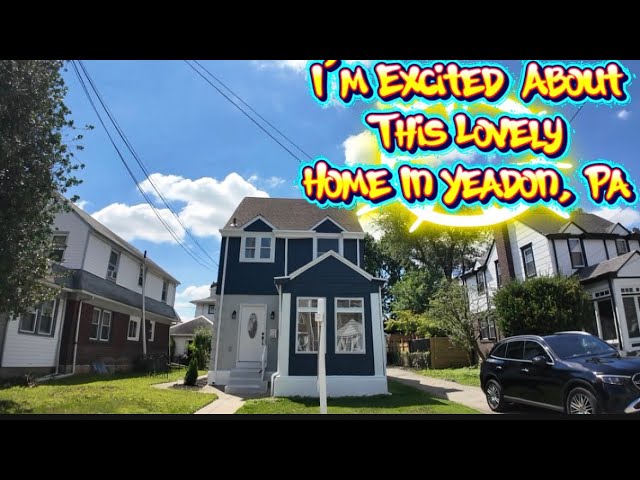 Are homes in YEADON, Delaware County underrated! Take a look at this BEAUTY!