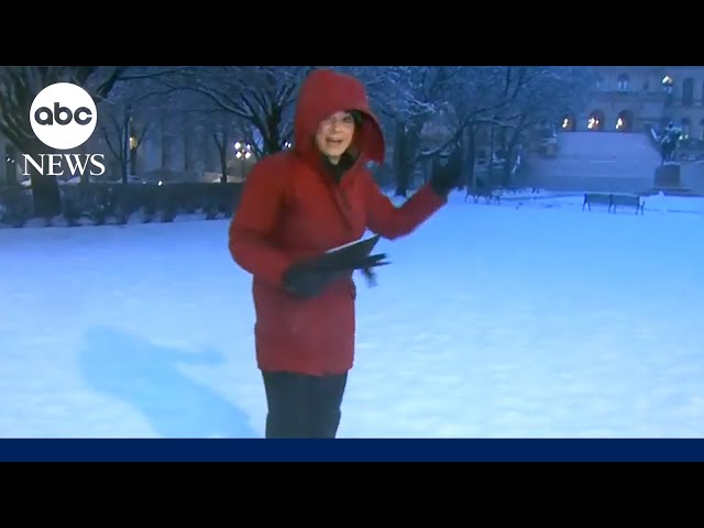 Tracking the latest forecast as nor’easter brings snow, rain and winds to millions | GMA