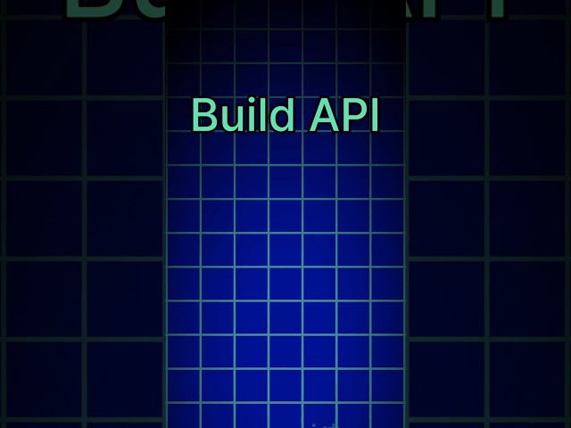 Build a REST API with FastAPI in Python  | FastAPI Tutorial #shorts