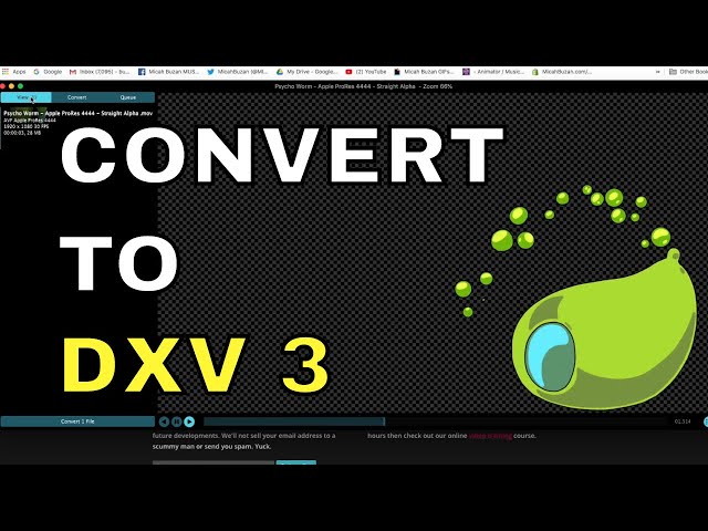 Resolume Avenue & Arena:  How to Convert Files to DXV (Tutorial)