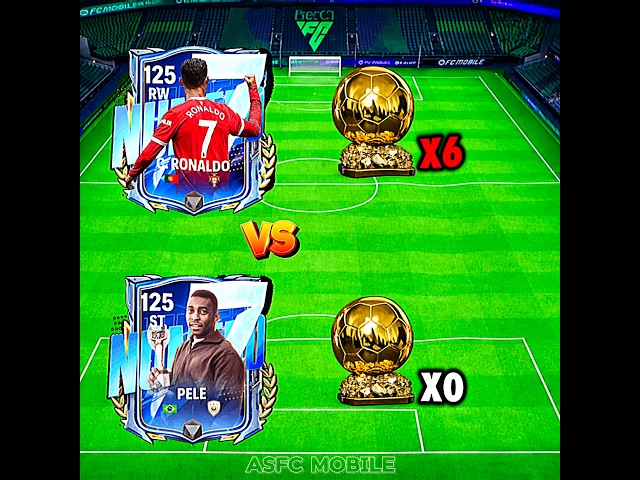 C. RONALDO VS PELE ( THE GOT) #fcmobile #eafc