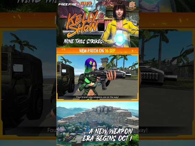 A New Weapon Era Begins Oct 1! | Free Fire Official
