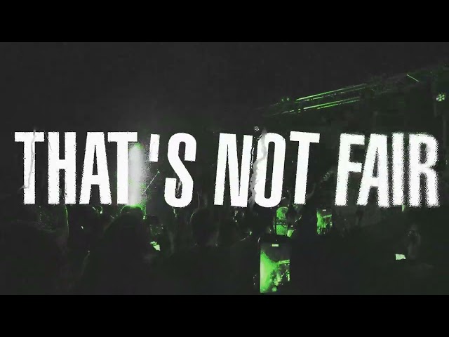 The Paradox - That's Not Fair (Lyric Video)