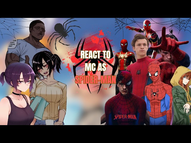 Korean Girl in America React to Mc as Spider-Man / Peter Parker | Marvel |- Gacha React-🇺🇸