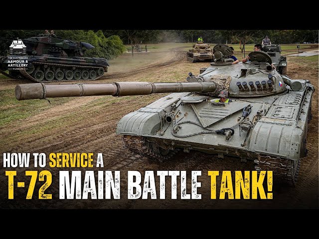 Как обслуживать основной боевой танк Т-72 ☭