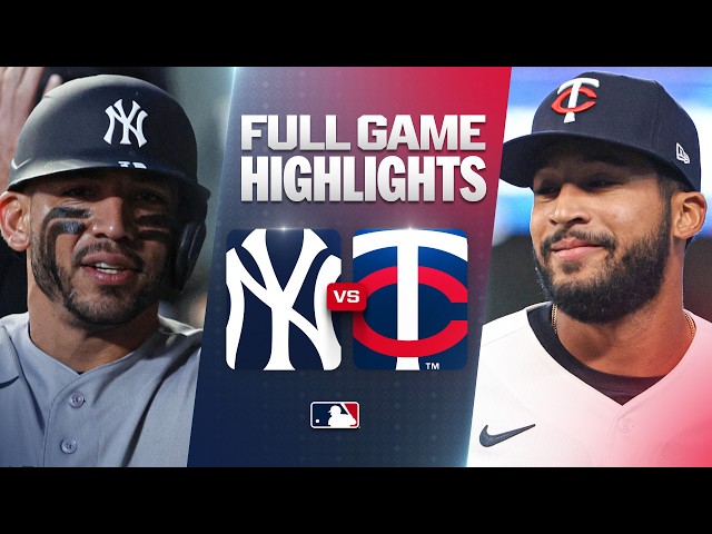 YANKEES vs. TWINS: Official Full Game Highlights (September 14) | 2026 MLB Season