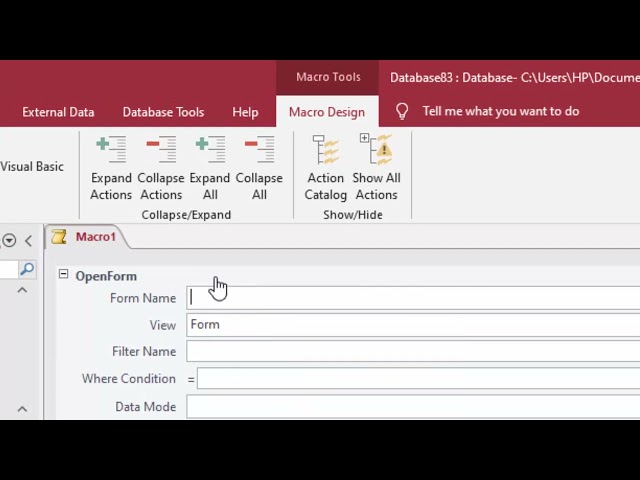 Creating Macro in Microsoft Access@COMPUTEREXCELSOLUTION